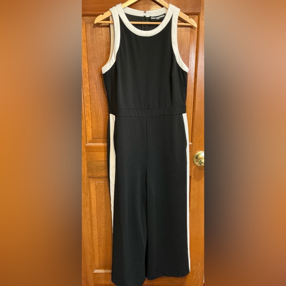Karl Lagerfeld Monochrome Jumpsuit